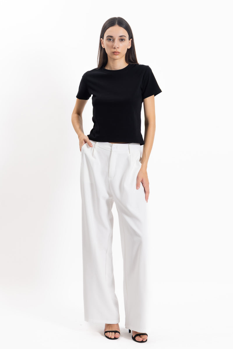 WIDE LEG TROUSERS