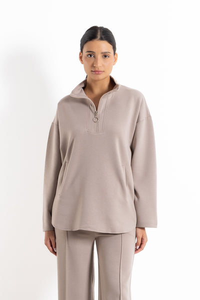 SOFT POLO SWEATSHIRT SET