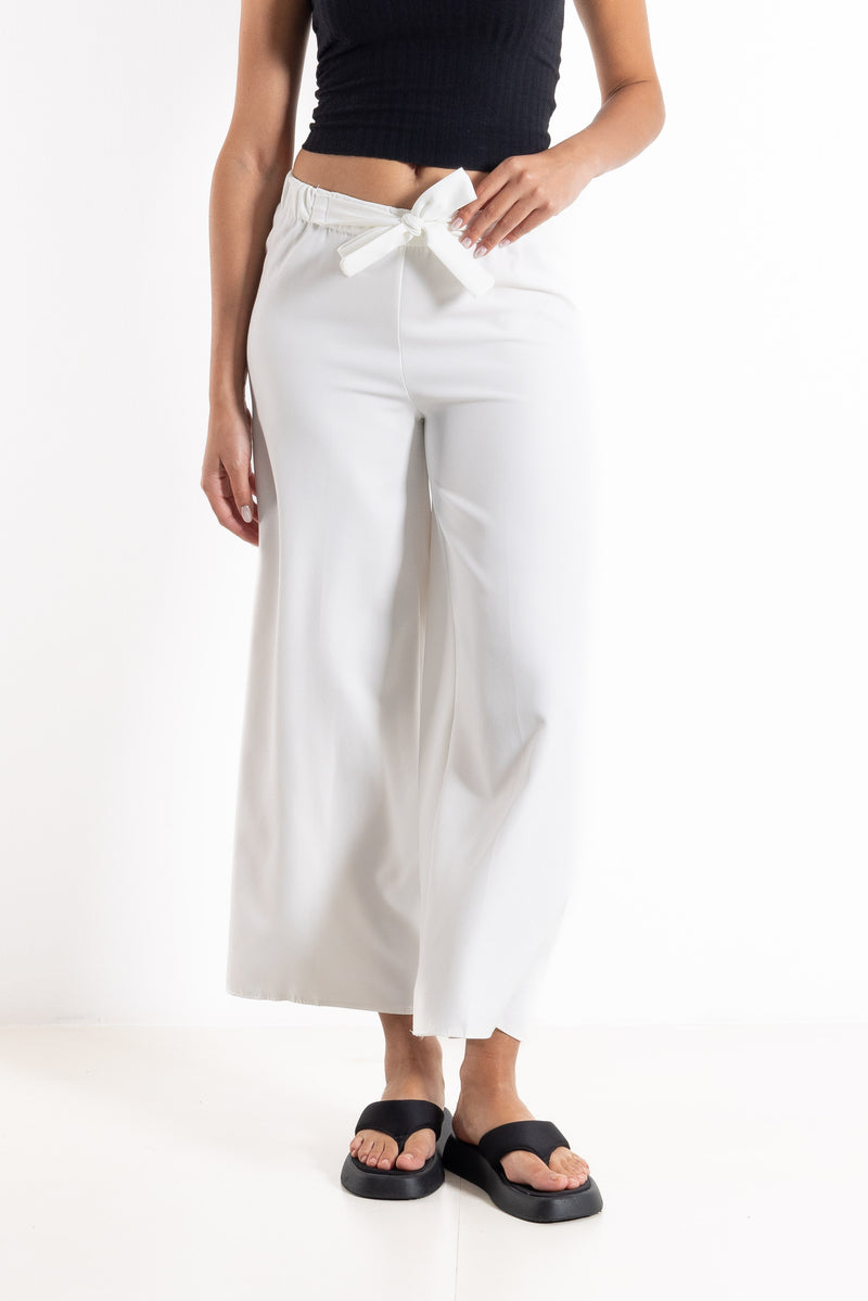 BELTED COMFORT TROUSERS