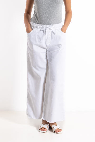 WIDE-LEG JOGGER TROUSERS