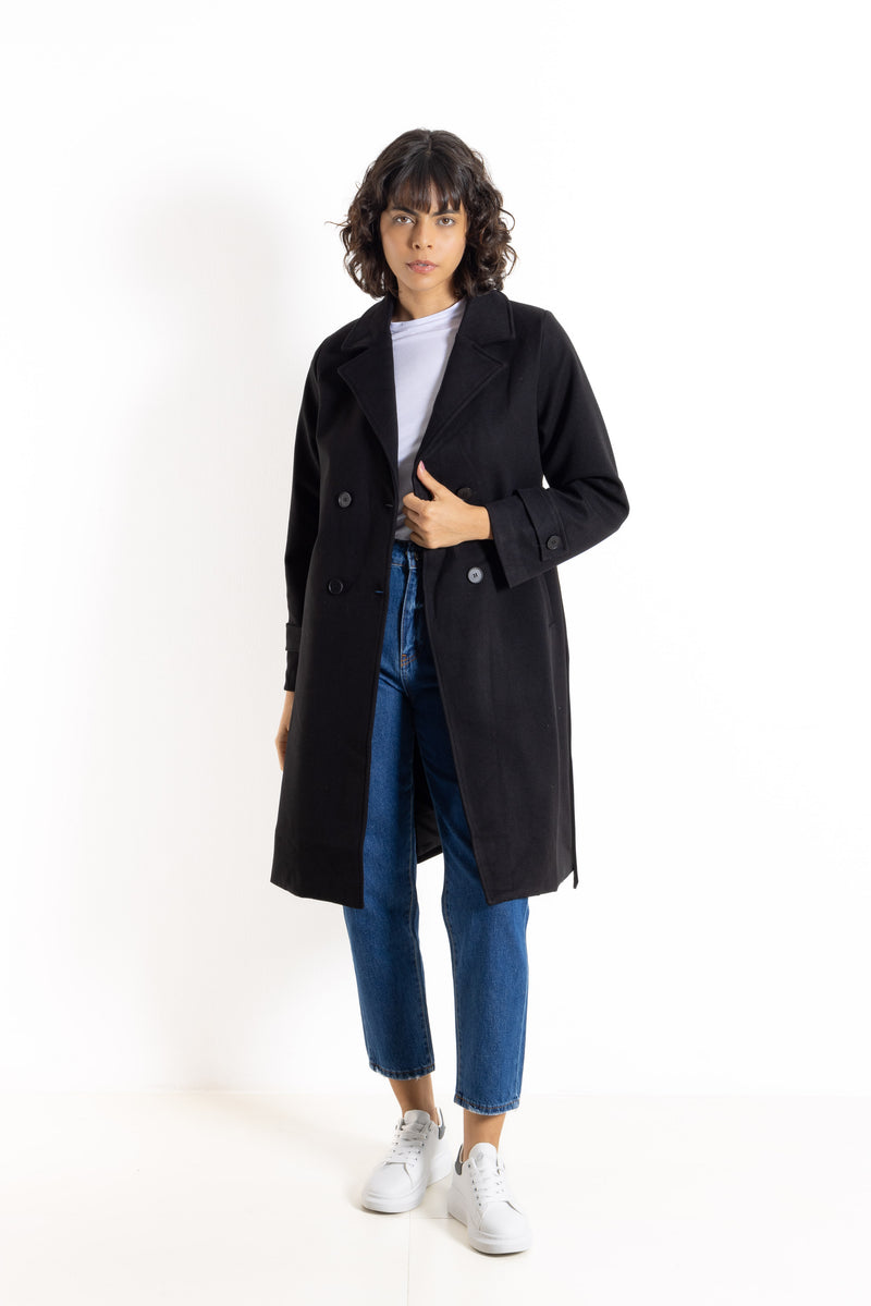 SOFT DOUBLE-BRESTED COAT