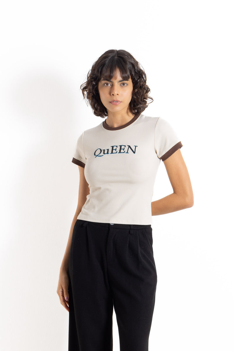 EMBROIDERED T-SHIRT