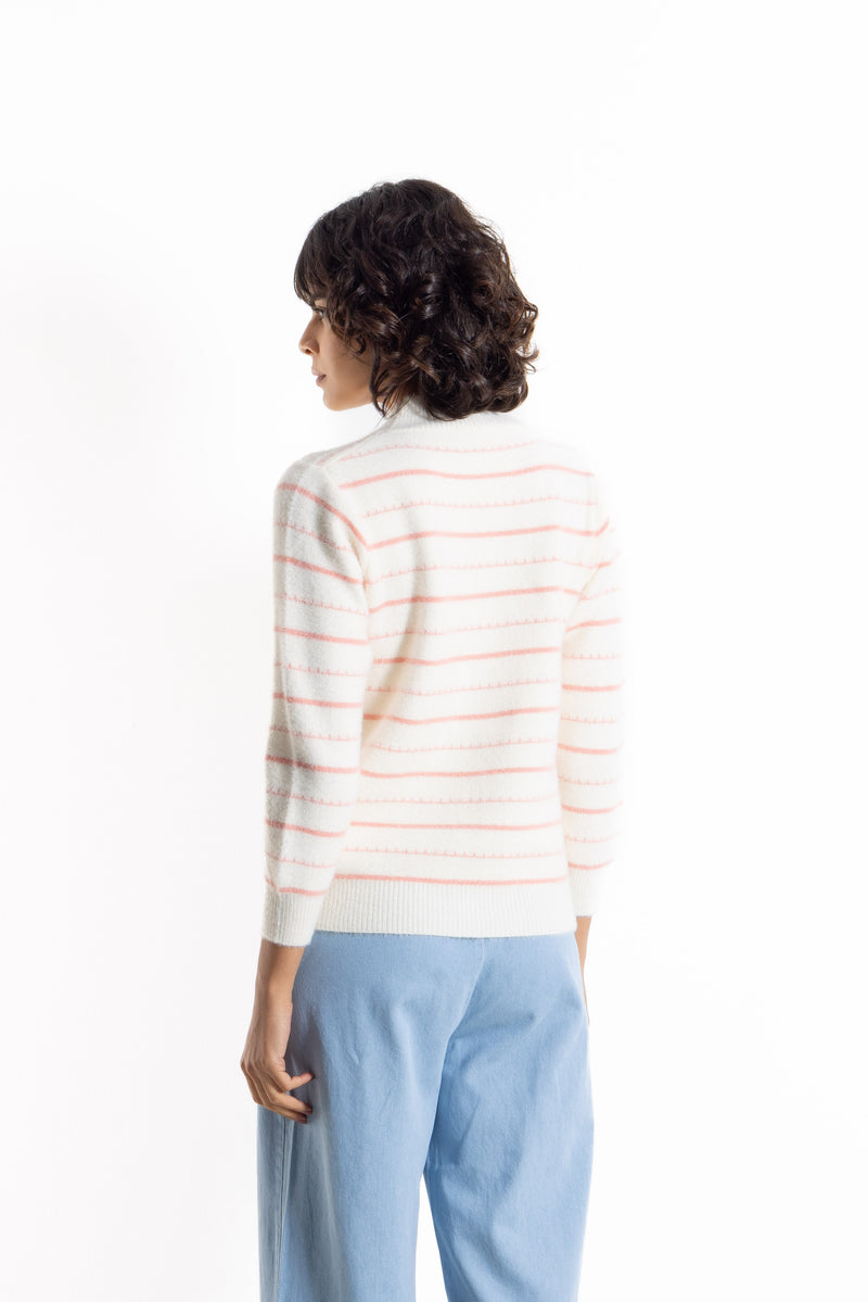 SOFT MOCK NECK SWEATER