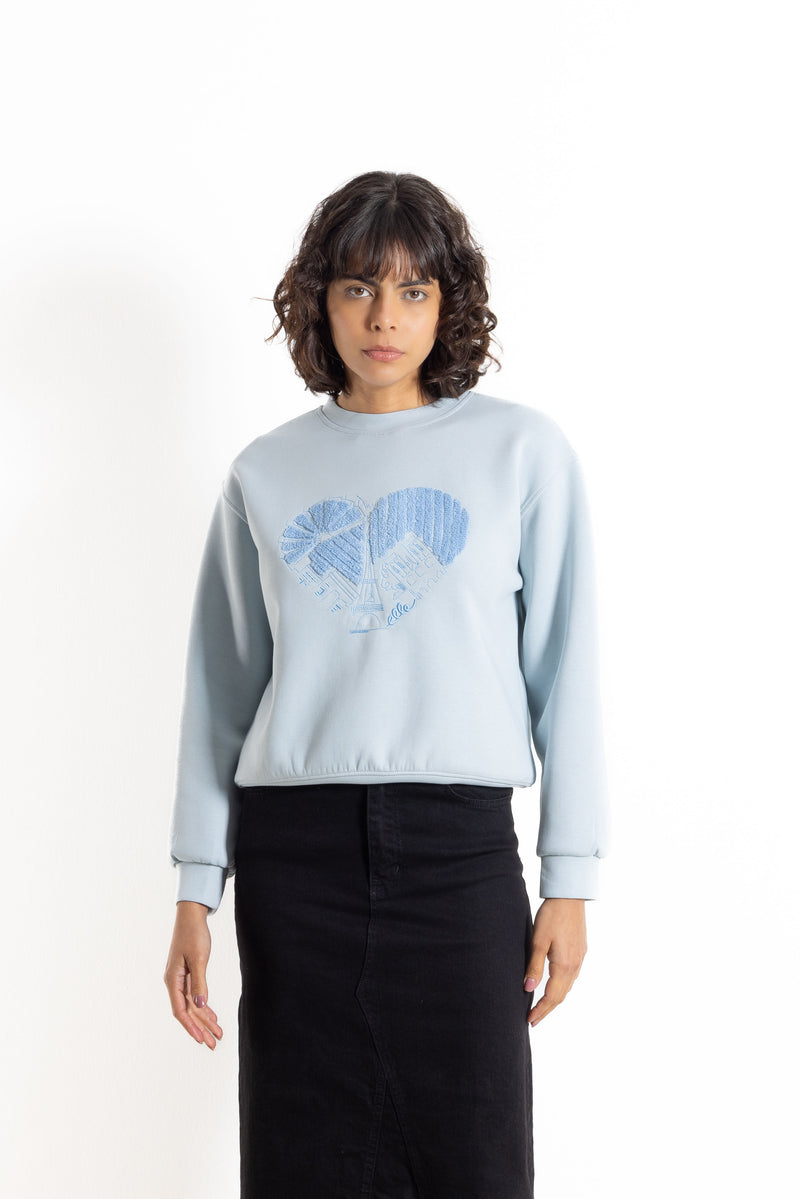 DETAILED COMFORT SWEATSHIRT