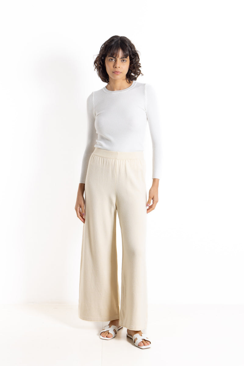 COMFORT FINE KNIT TROUSERS